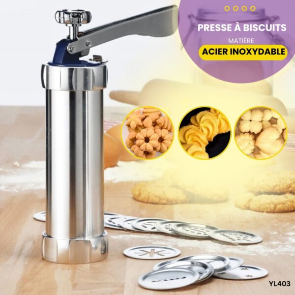 Presse à Biscuits en acier inoxydable YL403 – Image 2