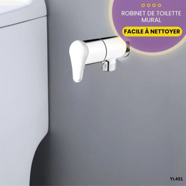 Robinet de toilette mural YL451 – Image 3