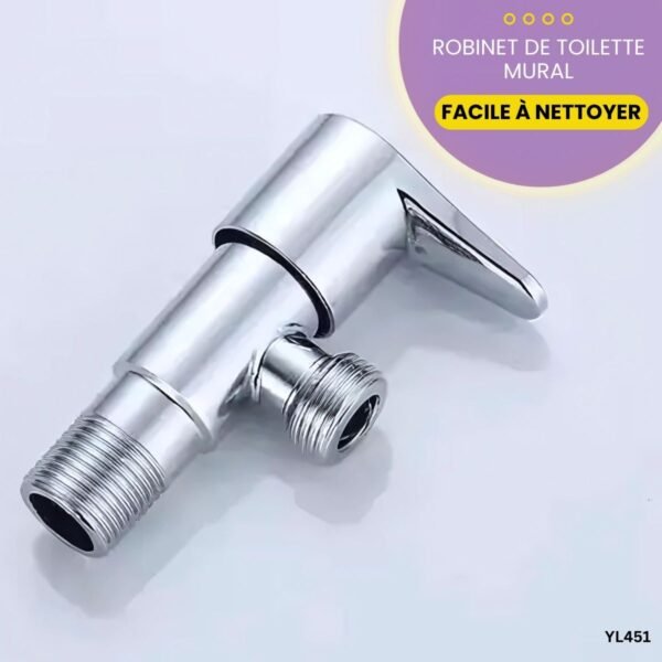 Robinet de toilette mural YL451