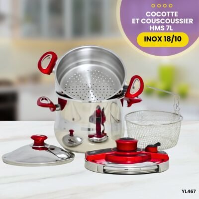 cocotte et couscoussier 2 en1 HMS YL467