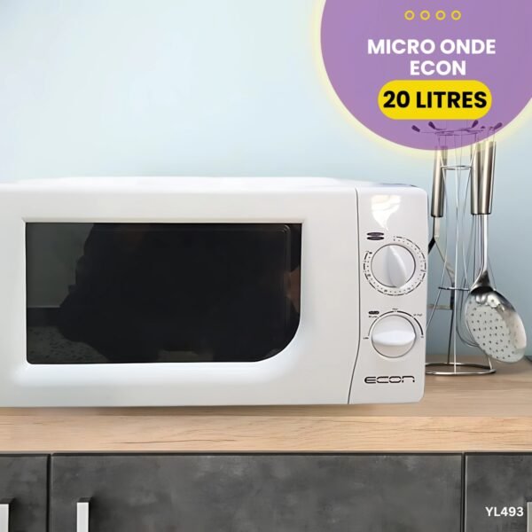 Micro Onde Econ 20 Litres avec 700W YL493 – Image 2