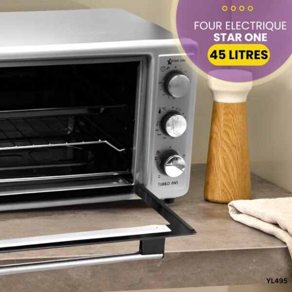 Four Electrique STAR ONE  45 Litres  Chaleur Tournante YL495 – Image 5