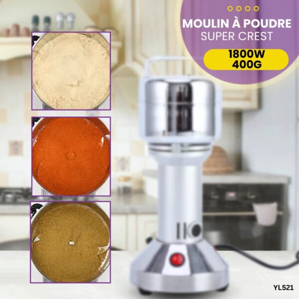 Moulin à poudre Super Crest 400g YL521 – Image 3