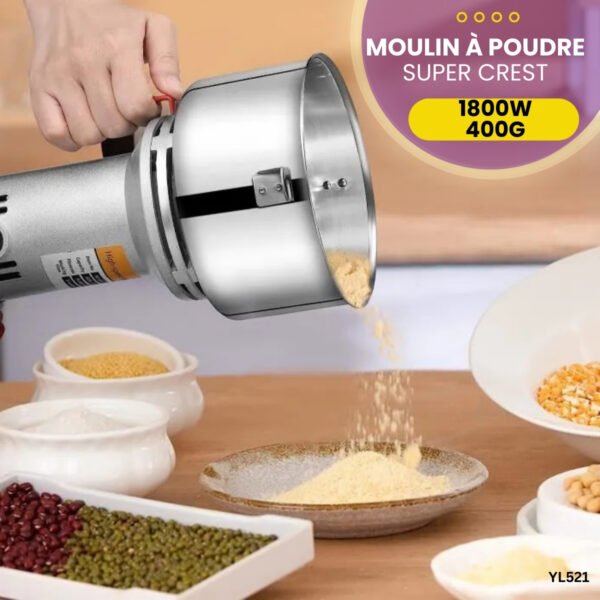 Moulin à poudre Super Crest 400g YL521 – Image 2