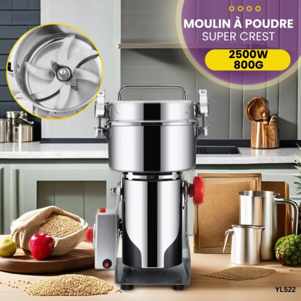 Moulin à poudre Super Crest 800g YL522