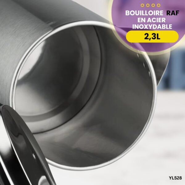 Bouilloire électrique RAF en acier inoxydable YL528 – Image 4