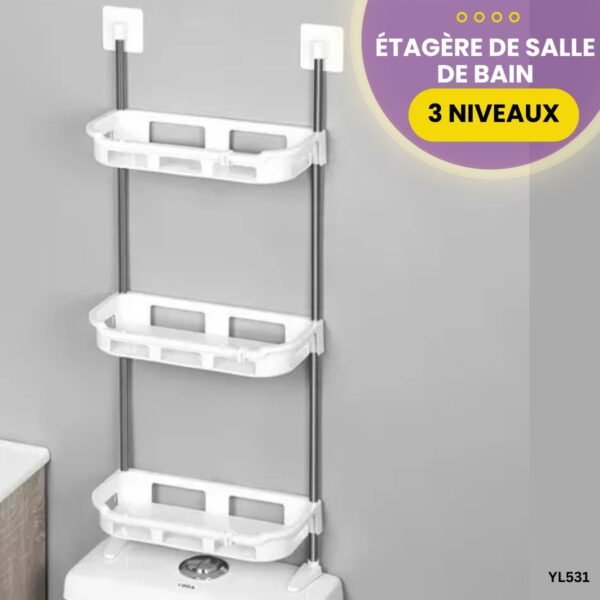 Étagère de salle de bain à 3 niveaux YL531 – Image 4