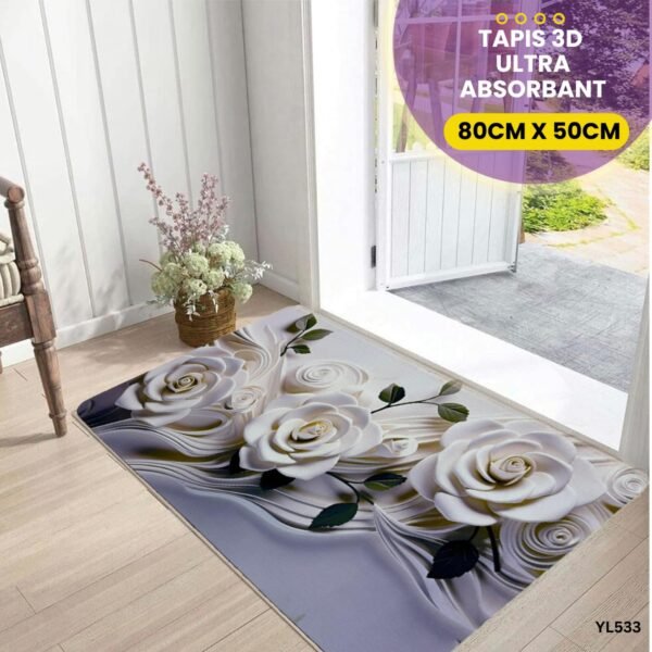 Tapis 3D Ultra Absorbant YL533 – Image 2