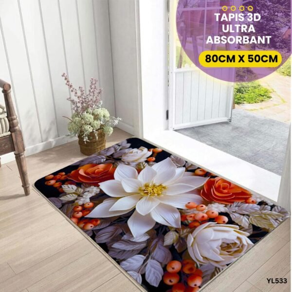 Tapis 3D Ultra Absorbant YL533 – Image 3