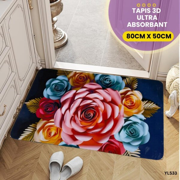 Tapis 3D Ultra Absorbant YL533 – Image 7