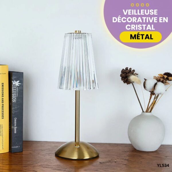 Veilleuse décorative en cristal YL534 – Image 4