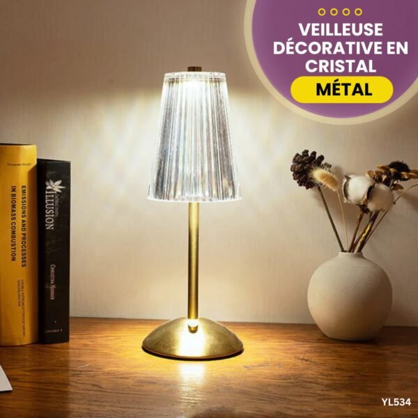 Veilleuse décorative en cristal YL534 – Image 2