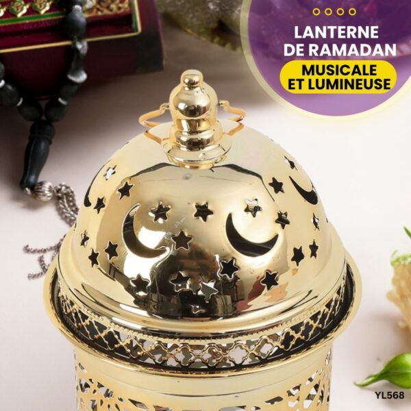 Lanterne Musicale et Lumineuse du Ramadan YL568 – Image 3