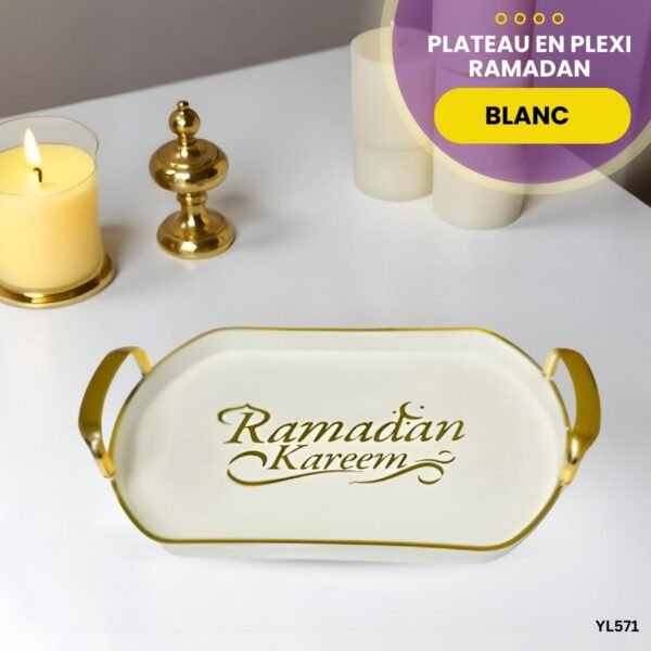 Plateau en plexi RAMADAN YL571 – Image 3