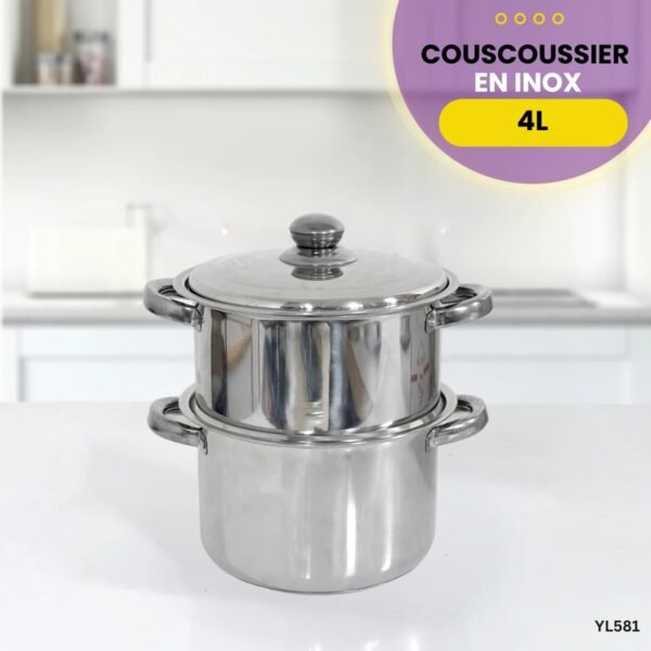 Couscoussier En Inox 4L YL581