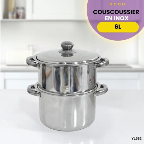 Couscoussier En Inox 6L YL582