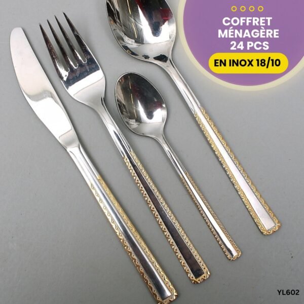 Coffret ménagère24 pcs YL602 – Image 4
