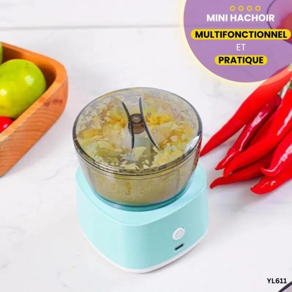 Mini Hachoir Électrique Sans Fil YL611 – Image 3
