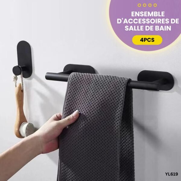 Ensemble d'accessoires de salle de bain 4PCS YL619 – Image 4