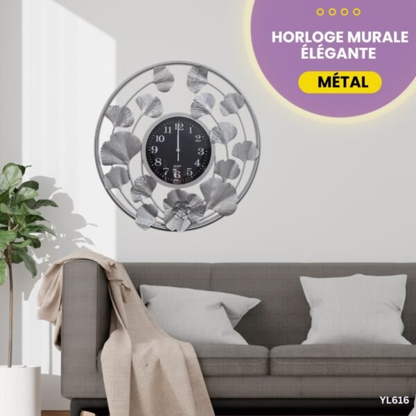 Horloge murale élégante YL616 – Image 3