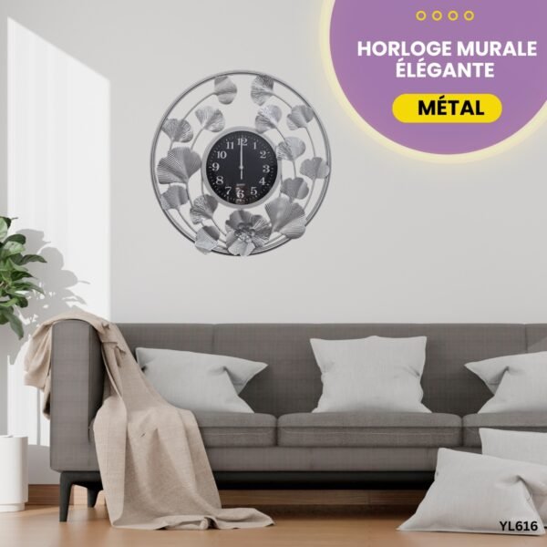 Horloge murale élégante YL616 – Image 5