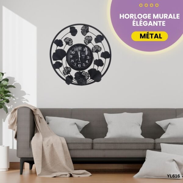 Horloge murale élégante YL616 – Image 6