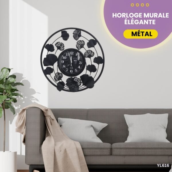 Horloge murale élégante YL616 – Image 4