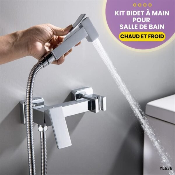 Kit Bidet à Main pour Salle de Bain YL636
