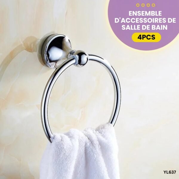 Ensemble d'accessoires de salle de bain 4PCS YL637 – Image 3