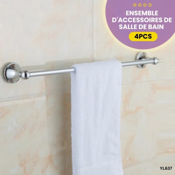 Ensemble d'accessoires de salle de bain 4PCS YL637 – Image 5