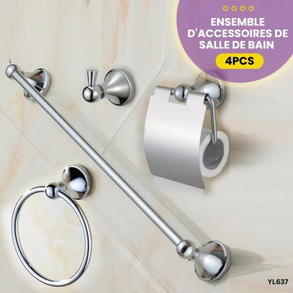 Ensemble d'accessoires de salle de bain 4PCS YL637