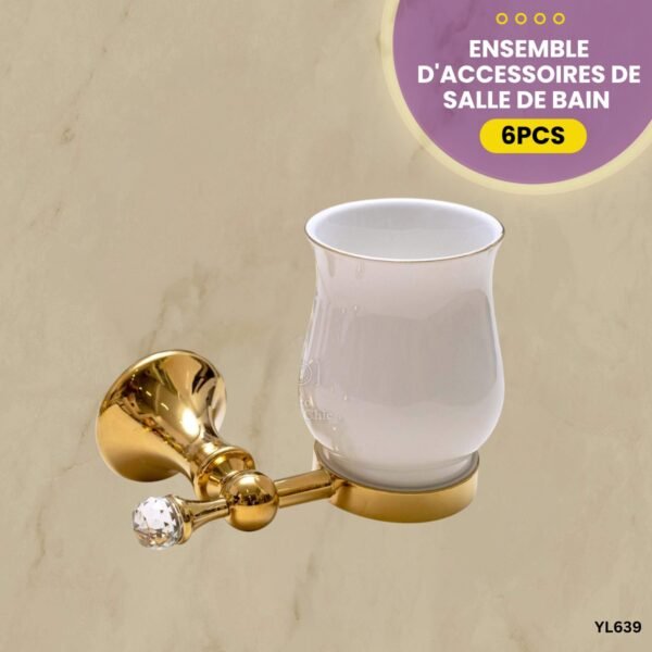 Ensemble d'accessoires de salle de bain 6PCS YL639 – Image 5
