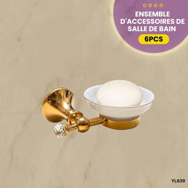 Ensemble d'accessoires de salle de bain 6PCS YL639 – Image 4