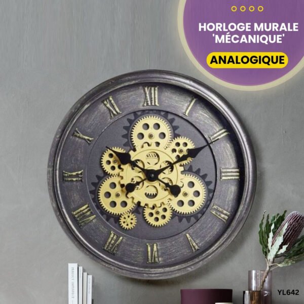 Horloge Murale 'Mécanique' YL642 – Image 7