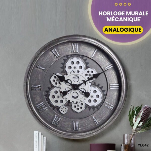 Horloge Murale 'Mécanique' YL642 – Image 3