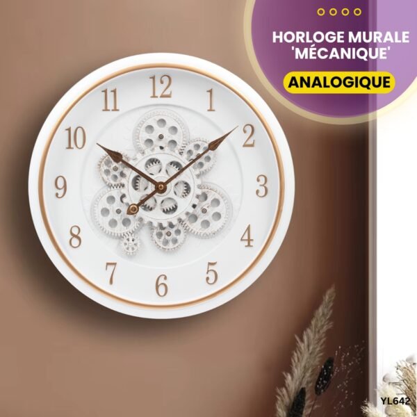 Horloge Murale 'Mécanique' YL642 – Image 4