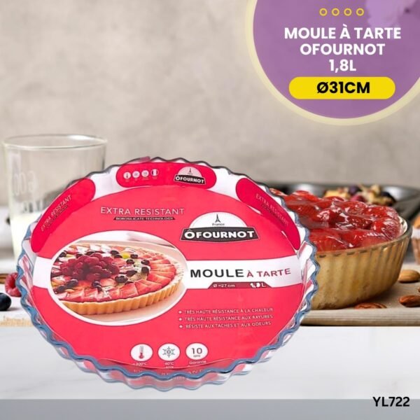 Moule à tarte ø31cm YL722 – Image 2