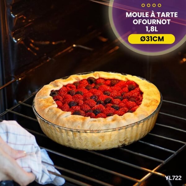 Moule à tarte ø31cm YL722 – Image 4