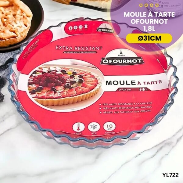 Moule à tarte ø31cm YL722 – Image 3