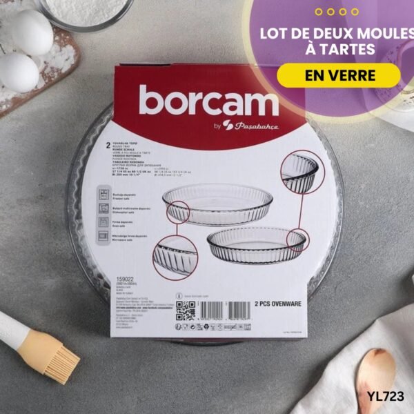 Lot de Deux Moules à Tartes YL723 – Image 4