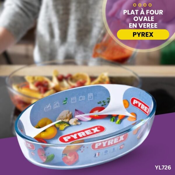 Plat à four ovale Pyrex YL726 – Image 5