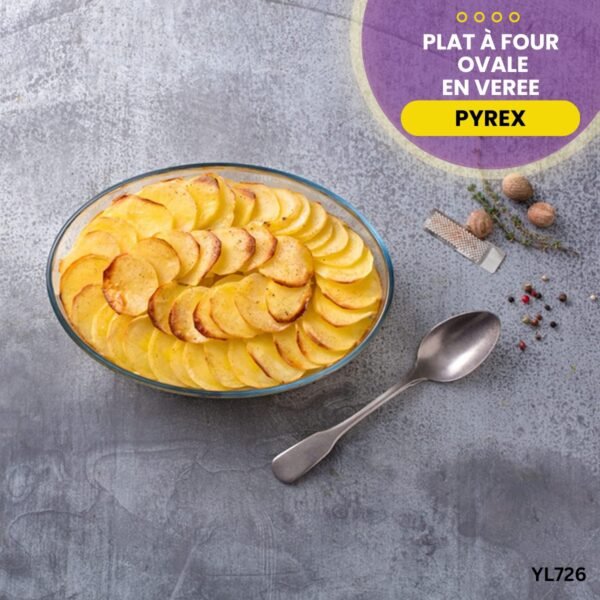 Plat à four ovale Pyrex YL726 – Image 4