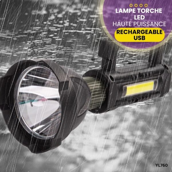 Lampe torche LED multifonctionnelle YL760 – Image 4