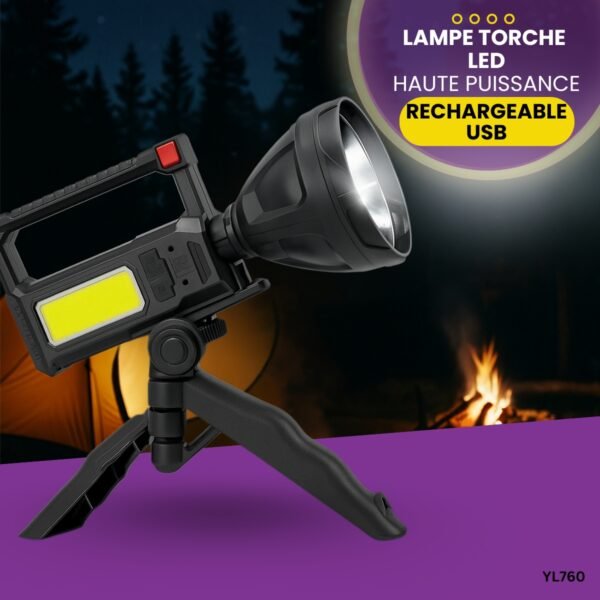 Lampe torche LED multifonctionnelle YL760 – Image 6
