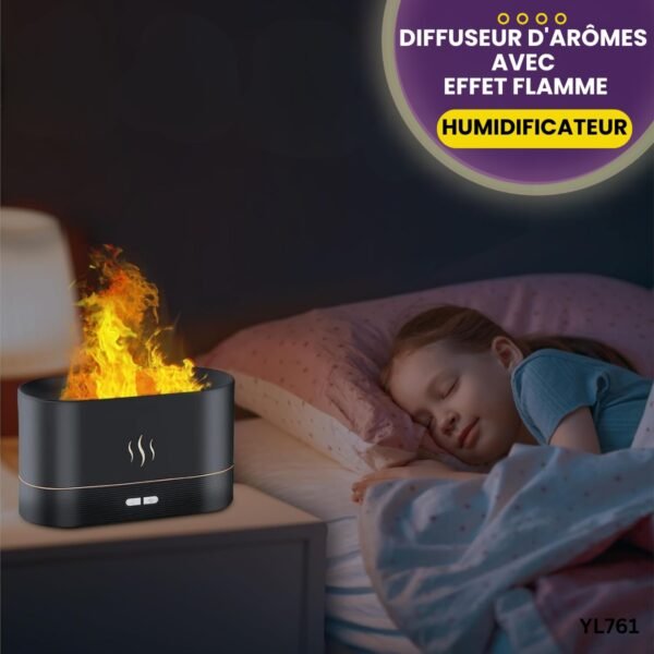 Diffuseur D'arômes avec Effet Flamme YL761 – Image 4