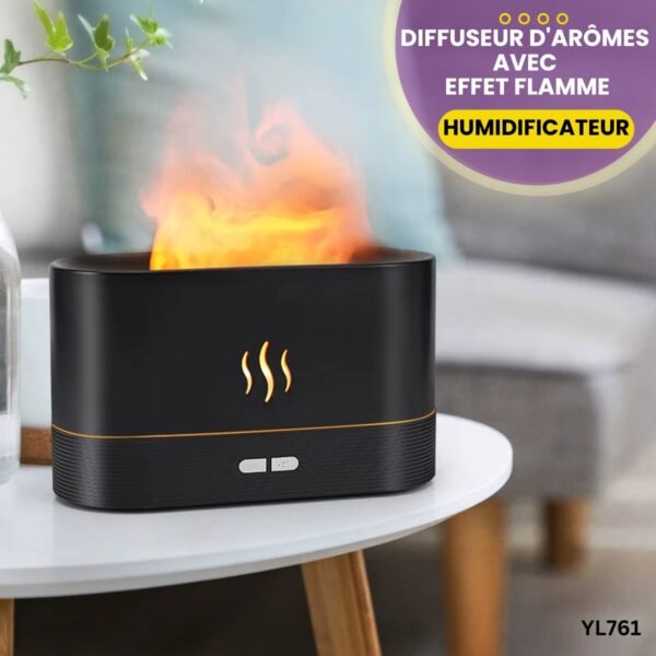 Diffuseur D'arômes avec Effet Flamme YL761