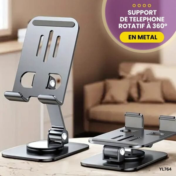 SUPPORT DE TELEPHONE ROTATIF à 360° YL764 – Image 3