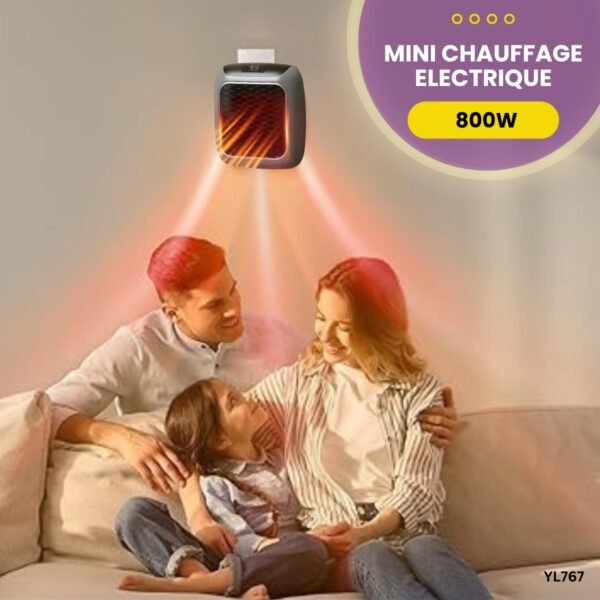Mini Chauffage électrique YL767 – Image 3