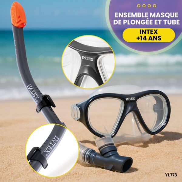 Masque de plongée et tube Intex YL773 – Image 3