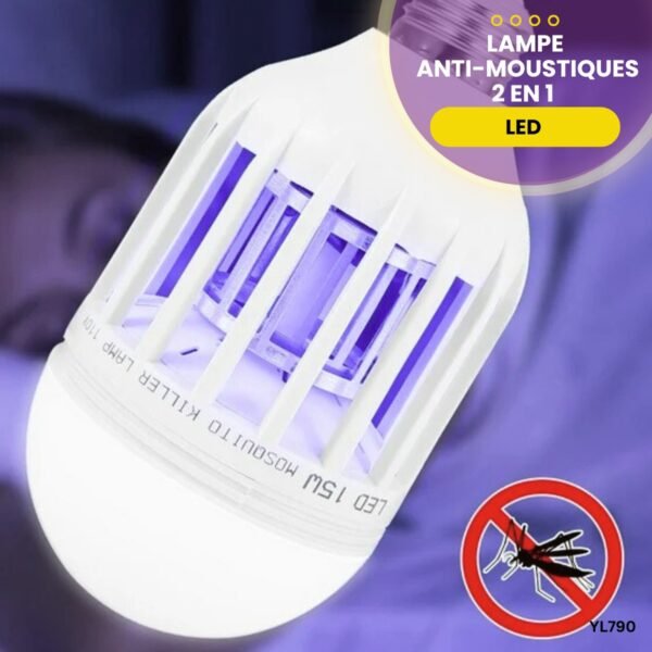 Lampe anti-moustiques 2 en 1 à LED YL790 – Image 5